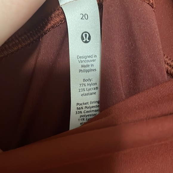 NWT Lululemon Wunder Train High-Rise Tight 25” - Picture 10 of 11